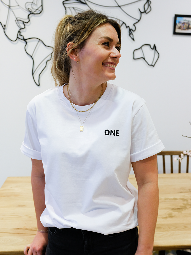 One Day x Hanscraft & Co. "ONE" Charity Tee